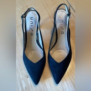 Unisa suede sling back heel - size 7.5